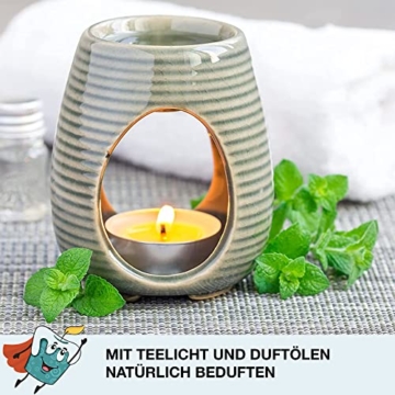 Teelichter 30 Stück, Extra Lange Brenndauer 8h gesamt 240h, Sicher in der Anwendung, Hülle feuerfest aus Aluminium, flackerarm und rußarm, RAL geprüft - 6