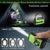 Tragbar Solar Radio, Kurbelradio AM/FM Notfallradio mit 10000mAh Wiederaufladbar Powerbank, 3 Modi LED Taschenlampe, LED Leselampe, SOS Alarm, Handkurbel Dynamo und USB-Anschluss für Camping Ourdoor - 3