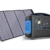 Tragbares Kraftwerk 600 W mit 100 W Solarpanel, Solargenerator Mobile Stromversorgung, 220 V 1500 W Reiner Sinuswellen-Energiespeicher für Campingurlaub im Freien, Wohnmobil, E-Bike usw. - 1
