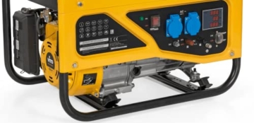 VITO 3kVA 2.5kw Dauerleistung 2700 Watt max. Benzin Stromerzeuger 6.5PS, 16A, 2x230V, Lpa 69dB, 15l Tank, Camping Generator, AVR, Ölsensor, Laufzeit bis zu 13h Notstromaggregat (2.5kW 230V) - 7