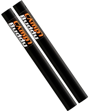 Camp Buddy Feuerstahl XXL 2er Set - Magnesium Feuerstab - Survival Feuerstarter für Outdoor, Camping & Bushcraft - Feuerstein Survival Ausrüstung - 3