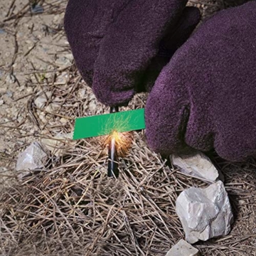 Feuerstahl 3000 Zündungen Outdoor Survival Ausrüstung Überlebensausrüstung Mangnesium Feuerstarter Militär Ausrüstung Ewiges Streichholz Feuerstein Überleben - 3
