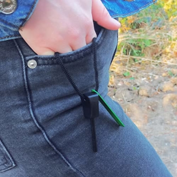 Feuerstahl 3000 Zündungen Outdoor Survival Ausrüstung Überlebensausrüstung Mangnesium Feuerstarter Militär Ausrüstung Ewiges Streichholz Feuerstein Überleben - 6
