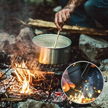 Grenhaven XXL Magnesium Feuerstift bis zu 15.000 Zündungen 10 cm Feuerstarter Feuerstein Fire Starter Flint Stone Feuerstahl Feuerzeug Jagt Fischen Camping Outdoor Survival - 6