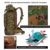 Groß Rucksack 60l - 80l, Outdoor Military Rucksack fur Herren Camouflage Notfallrucksack Wasserdicht Survival Gefüllt Fluchtrucksack Notfall Backpack Kampfrucksack Wander Rucksack leichte - 3