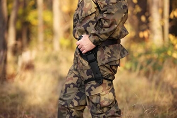 Hastaa Kampfmesser Militär Scharf - Outdoor Messer Survival mit Holster - Messer Outdoor Militär - Survival Messer mit Feuerstahl - Bushcraft Messer - 9