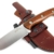 JEO-TEC Nº31 Premium Qualität - Professionell Überlebensmesser, Gürtelmesser, Outdoormesser, Survival Messer, Jagdmesser. Stahl MOVA-58. Lederscheide + Feuerstahl - 1