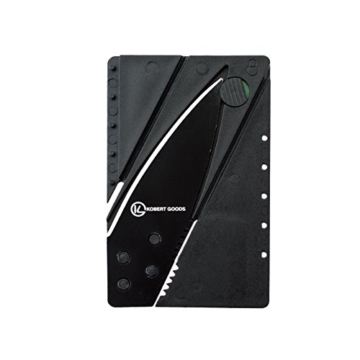 KOBERT-GOODS Kreditkartenmesser Kreditkarten Messer, Faltmesser Taschenmesser Klappmesser Camping Messer Outdoor Messer aus rostfreiem Stahl - 8