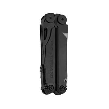 LEATHERMAN - Wave Plus Multi-Tool, das legendäre Multifunktionswerkzeug mit 18 Tools, Schwarz mit MOLLE Holster - 3