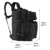 Oreunik Militär Rucksack Herren,45L Wasserdicht Taktischer Bundeswehr Rucksack Notfallrucksack Survival Backpacker Rucksack für Wandern im Freien Trekking Camping Wandern Angel Reise Arbeit(Schwarze) - 7