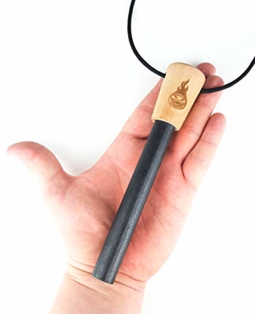 OUTDOOR NINJA Feuerstahl The Legend XXXL FireSteel für Wandern, Bushkraft, Trekking, Camping und andere Outdoor Hobby's inkl. Multifunktionskratzer, die perfekte Survival Ausrüstung - 2