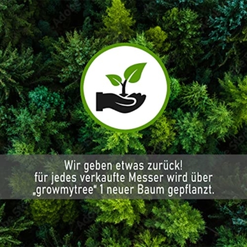 SK Wild Ones® Outdoor Survival BUSHCRAFT Jagd Full Tang Messer legal |23cm | 250gr| Kydex Holster & FEUERSTAHL-Wetzstein Set|G10|§42a-Konform|SCHARFE 5mm robuste EDELSTAHL Klinge Vollerl|SK Wild 01| - 7