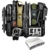 Survival Kit 13 in 1, Professionelles Notfall Survival Kit mit Klappmesser, Taschenlampe, Survival Ausrüstung für Outdoor Camping, Abenteuer, Wandern, Jagen, Angeln, Männer, Väter - 1