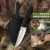 univinlions Survivalmesser Gürtelmesser mit Scheide und Feuerstahl D2 Stahl Campingmesser mit feststehender Klinge Full Tang K10 Griff Outdoor Messer zum Wandern Bushcraft BBQ - 3