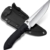 univinlions Survivalmesser Gürtelmesser mit Scheide und Feuerstahl D2 Stahl Campingmesser mit feststehender Klinge Full Tang K10 Griff Outdoor Messer zum Wandern Bushcraft BBQ - 1