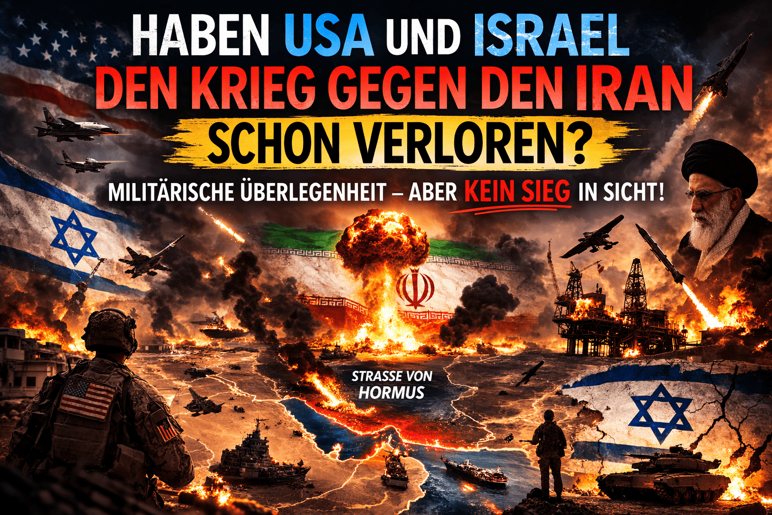 Haben USA und Israel den Krieg gegen Iran schon verloren