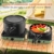 2-Flammig Campingkocher Gas Faltbar, Camping Gaskocher Herd mit Zünder & Tragetasche für Outdoor-Kochen, Campingplatz, Gartenparty, Grillabend, Picknick, Festival-Camping, Vanlife (ohne Grillplatte) - 2