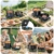 2-Flammig Campingkocher Gas Faltbar, Camping Gaskocher Herd mit Zünder & Tragetasche für Outdoor-Kochen, Campingplatz, Gartenparty, Grillabend, Picknick, Festival-Camping, Vanlife (ohne Grillplatte) - 9