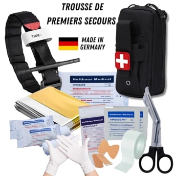 2 Personen Fluchtrucksack Survivalkit Notfall-Überlebensausrüstung, Set mit Taktischem Rucksack, Zelt, 2 x Schlafsack, Erste-Hilfe-Set, Camping-Kochgeschirr, Multifunktionswerkzeuge, Outdoorausrüstung - 5