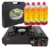 CampSup Campingkocher 2in1 Gas Set – Gaskocher mit Piezozündung, 2500 W, für Kartusche & Gasflasche, inkl. 4 x Gaskartusche 393 ml/220 g (MSF-1a), Tragekoffer & Windschutz - 1