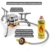 Fluchttasche Fluchtrucksack für 1 Person - Komplettset für Notfälle & Katastrophen - Gefüllt mit Survival Kit, Erste Hilfe Set, Nahrung, Wasserfilter, Gas-Kocher und Überlebensausrüstung - 2