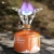 Gaskocher camping, Campingkocher gas, Campingkocher 3000W, Gaskocher ultraleicht Gasbrenner mit Tragebox zum Wandern,Trekking,Camping,Picknick,Outd (orange) - 4