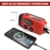 Kurbelradio mit Solar und LED Taschenlampe, Handkurbel Dynamo Notfallradio Batterie Power 2000MAH NI MH Weltempfänger für Camping und Outdoor - 4