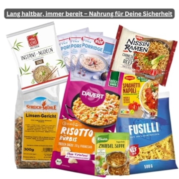 Luxus Fluchtrucksack für 1 Person – Komplettset für Notfälle & Katastrophen - gefüllt - 5