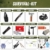 Notfallrucksack für Krisenvorsorge - Komplettes Survival Set mit Werkzeug, Feuerstarter, Erste-Hilfe-Set, Not Zelt UVM. - Ideal für Blackout, Flucht, Camping und Outdoor-Abenteuer Geschenk für Männer - 9