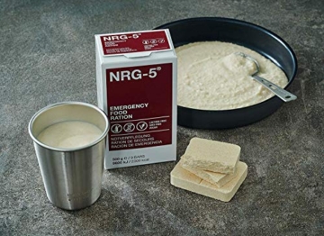 NRG-5 Emergency Food Ration | 2300 kcal Notnahrung | lange haltbar | für Trekking, Wandern, Bergsteigen und im Notfall (Packung mit 4) - 2