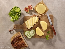 ration1 Gouda Käse 8 x 200g, Dosenkäse 10 Jahre haltbar, vegetarisch, laktosefrei und glutenfrei, Lebensmittelvorrat Konserven, Notnahrung, Camping Essen - 1