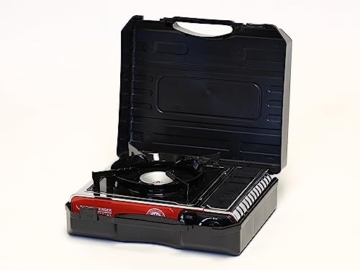 ROTHENBERGER Industrial Campingkocher PREMIUM | inkl. Tragekoffer | 1-flammig Gaskocher Camping Gas Kocher Kartusche | für Töpfe 12-26 cm | 1500004232 - 4
