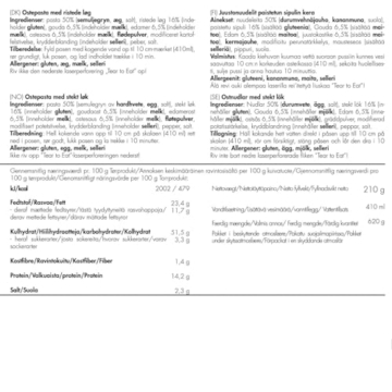 TREK'N EAT Käsenudeln mit Röstzwiebeln PS1000+ – Kalorienreiche Outdoor-Mahlzeit für Expeditionen, Trekking & Notfallvorsorge - 7