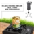 TruWare Gaskocher Set mit 8 Gaskartuschen, Grillplatte & Herdkreuz – Campingkocher mit 2,3 kW Leistung & Transportkoffer (edelstahl) - 5