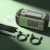 Vikeri Kurbelradio 12000mAh, Notfallradio mit Kurbel und Solar mit AM/FM/SW, Power Bank,LED Camping Licht,SOS Alarm,Kompass, USB-C Handyladung, Tragbare Radio mit Tragegurt für Notfall (Grün) - 8